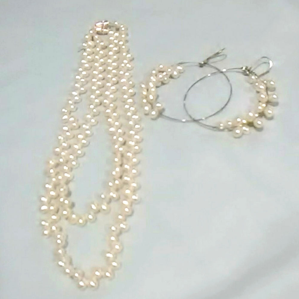 Necklace and earrings